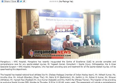 KMC Hospital Unveils FIRST of its Kind ‘Comprehensive Knee & Hip Care” centre